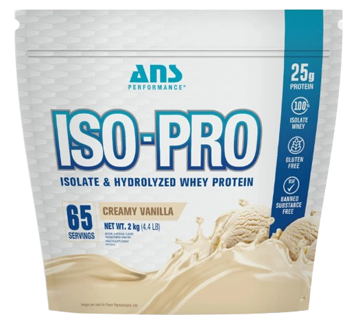 ANS ISO-PRO 4.4 LBS CREAMY VANILLA