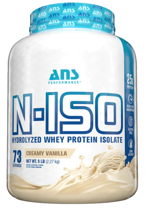 ANS N-ISO HYDROLYZED WHEY PROTEIN ISOLATE 5 LBS CREAMY VANILLA