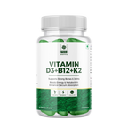 TOC VITAMIN D3+B12+K2 60 TABLETS