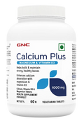 GNC CALCIUM  PLUS 60 TABLETS