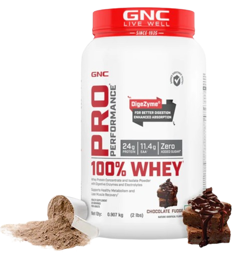 GNC PRO PERFORMANCE 100% WHEY 2 LBS