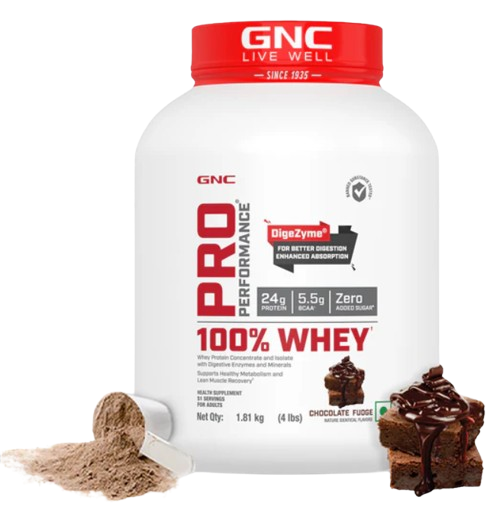 GNC PRO PERFORMANCE 100% WHEY 4 LBS