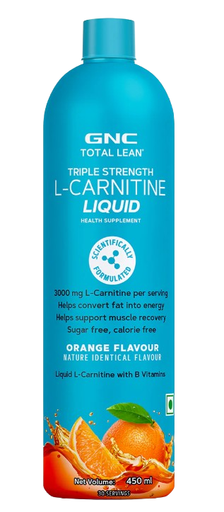GNC TRIPLE STRENGTH L-CARNITINE LIQUID 450 ML
