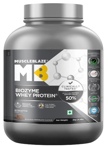 MB BIOZYME WHEY PROTEIN 2 KGS