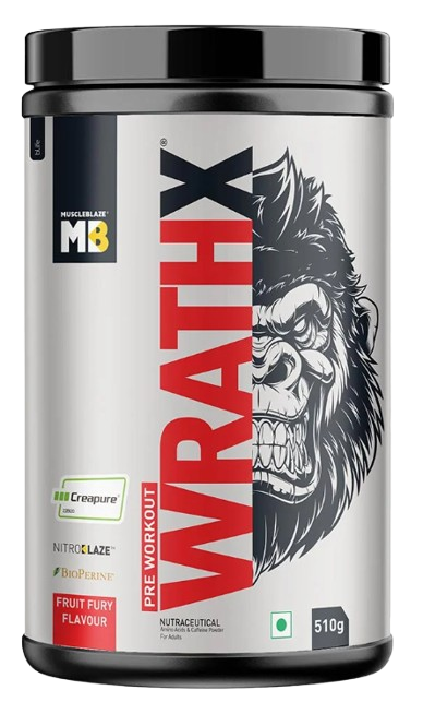 MB WRATHX PRE WORKOUT 510 GM