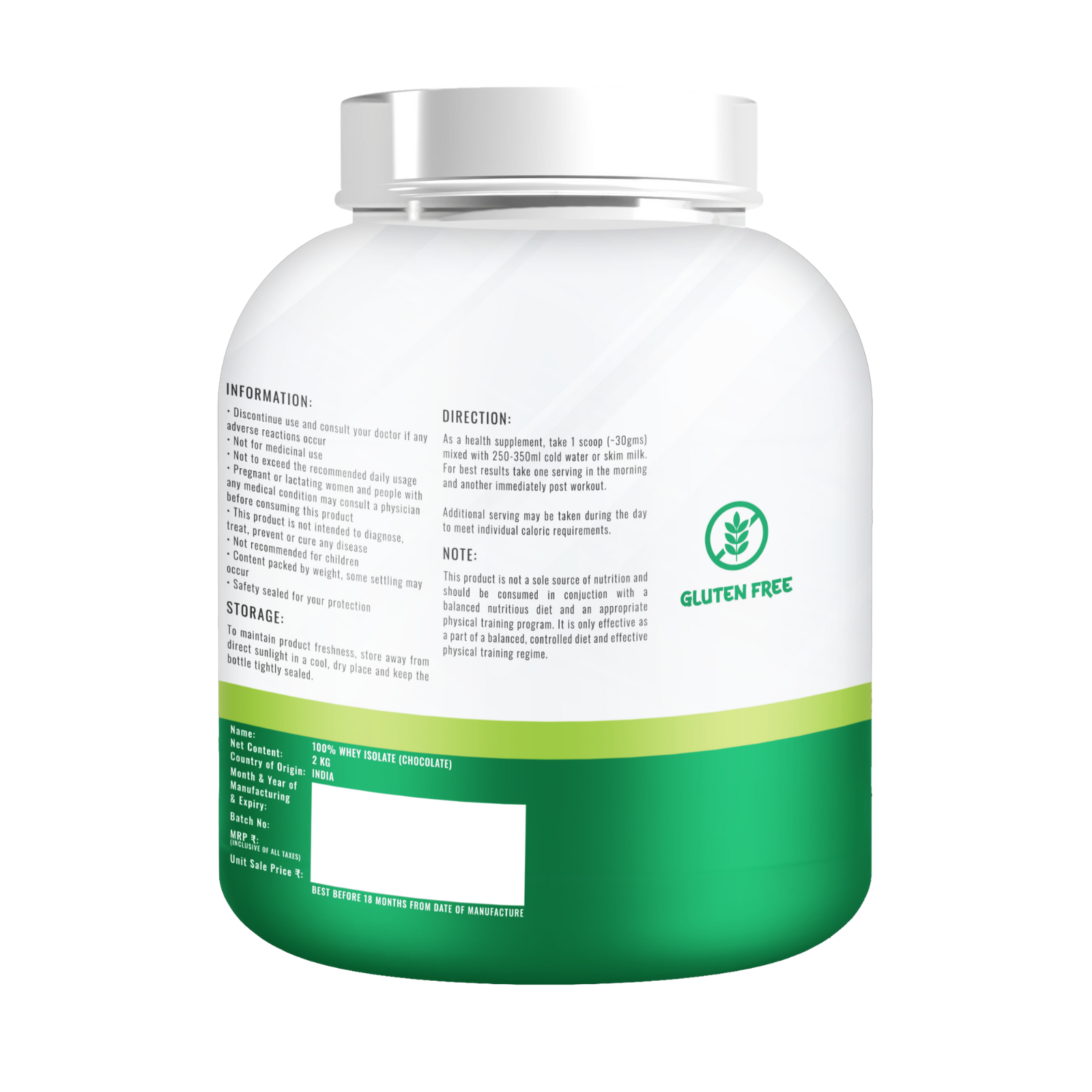 TOC ESSENTIAL 100% WHEY ISOLATE 2 KGS CHOCOLATE DELIGHT