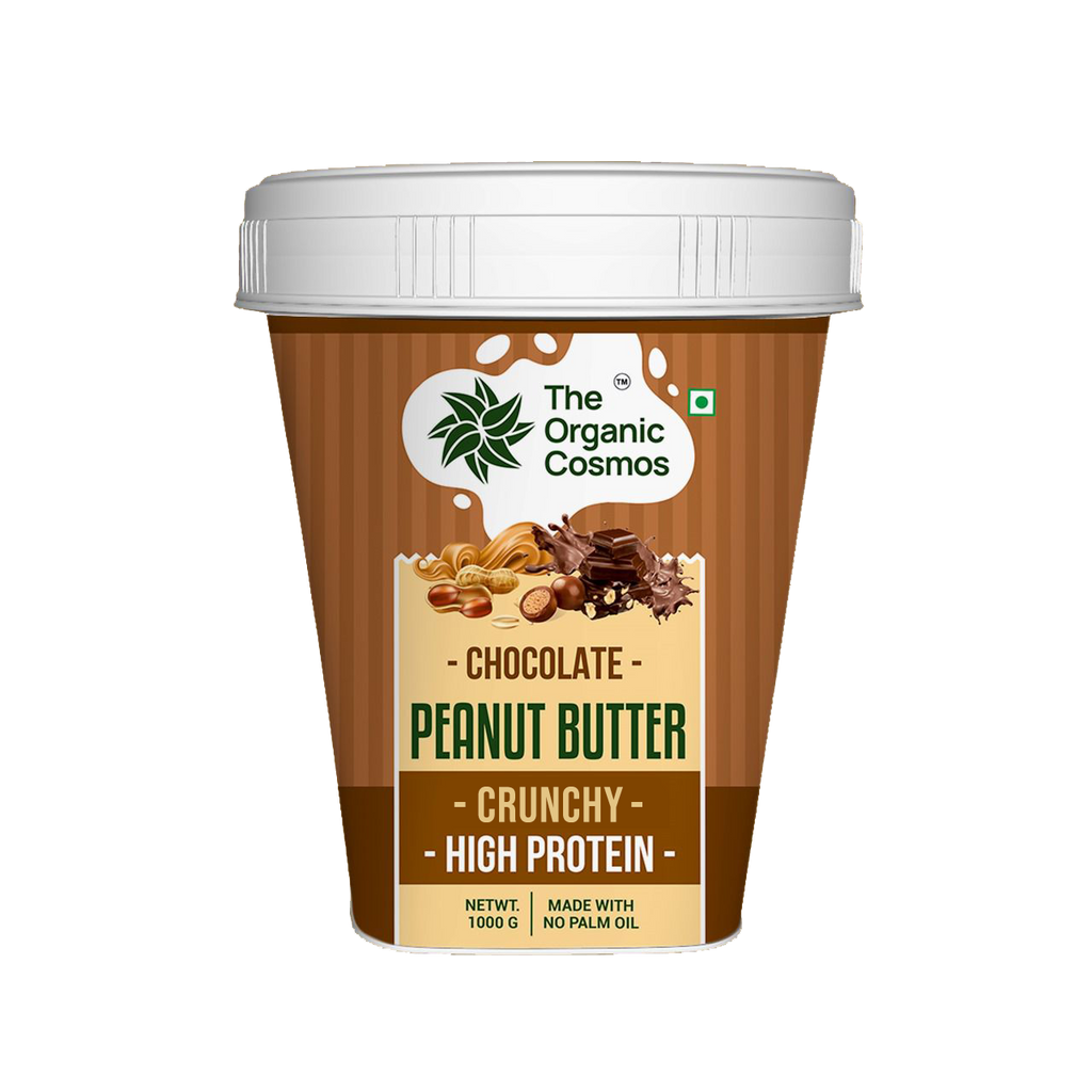 TOC HIGH PROTEIN PEANUT BUTTER 1 KG CHOCOLATE CRUNCHY
