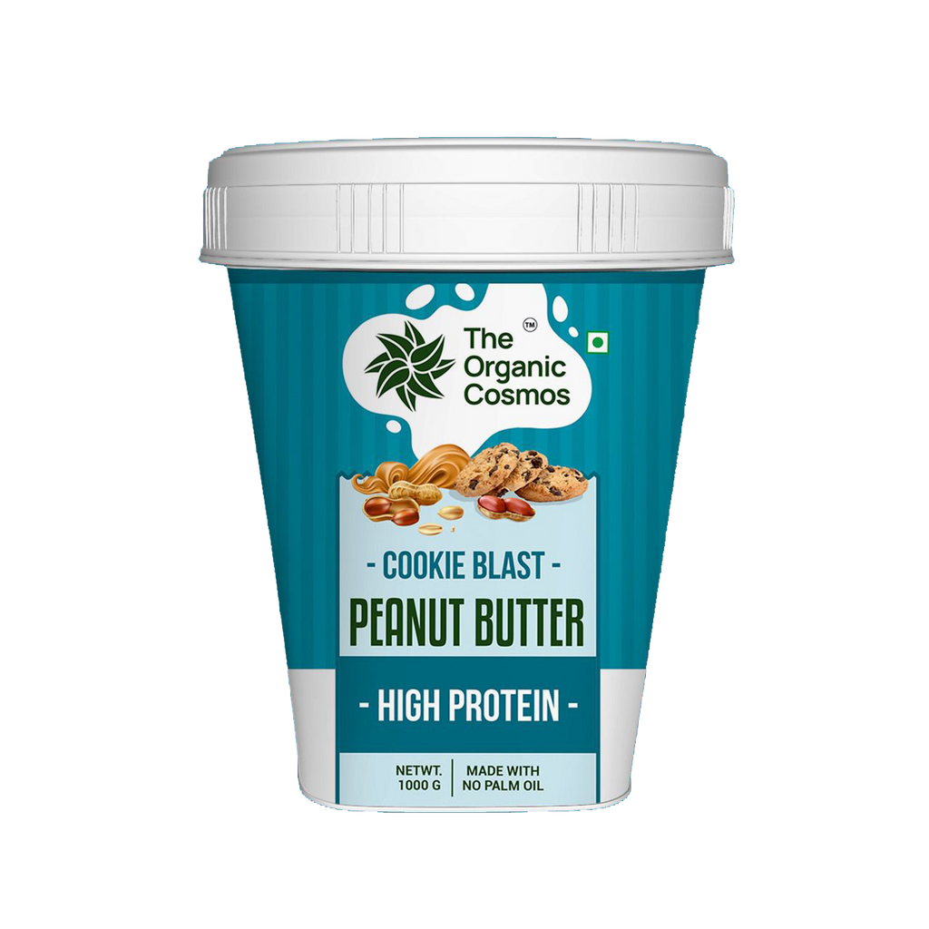 TOC HIGH PROTEIN PEANUT BUTTER 1 KG COOKIE BLAST