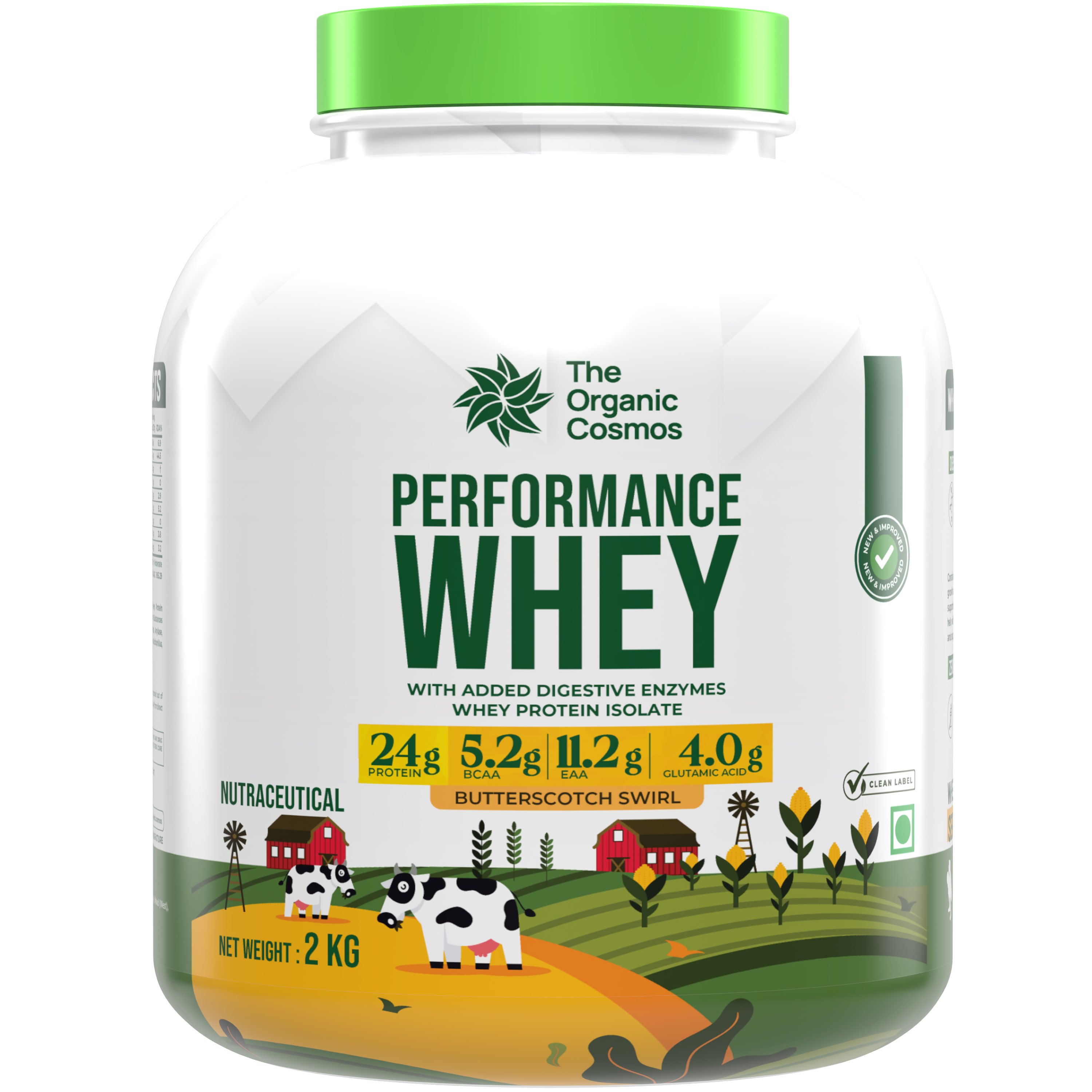 TOC PERFORMANCE WHEY 2 KGS BUTTERSCOTCH SWIRL