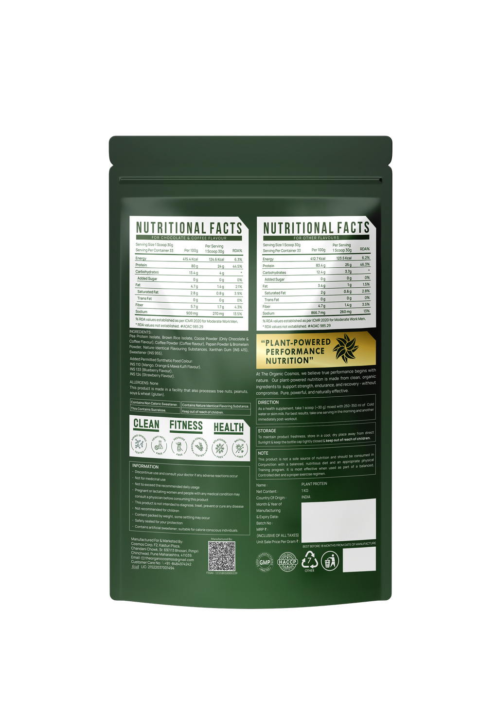 TOC PLANT ISOLATE 1 KG