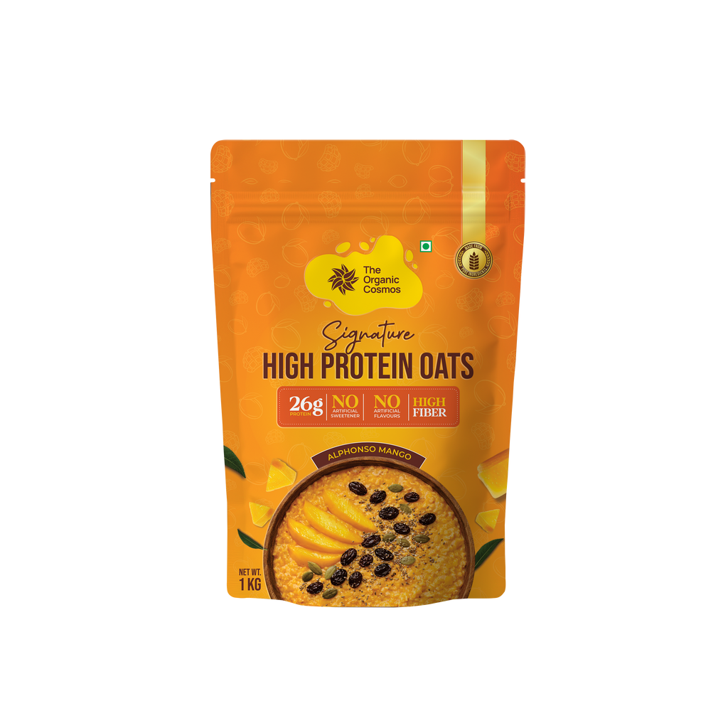 TOC SIGNATURE HIGH PROTEN OATS 1 KG ALPHONSO MANGO