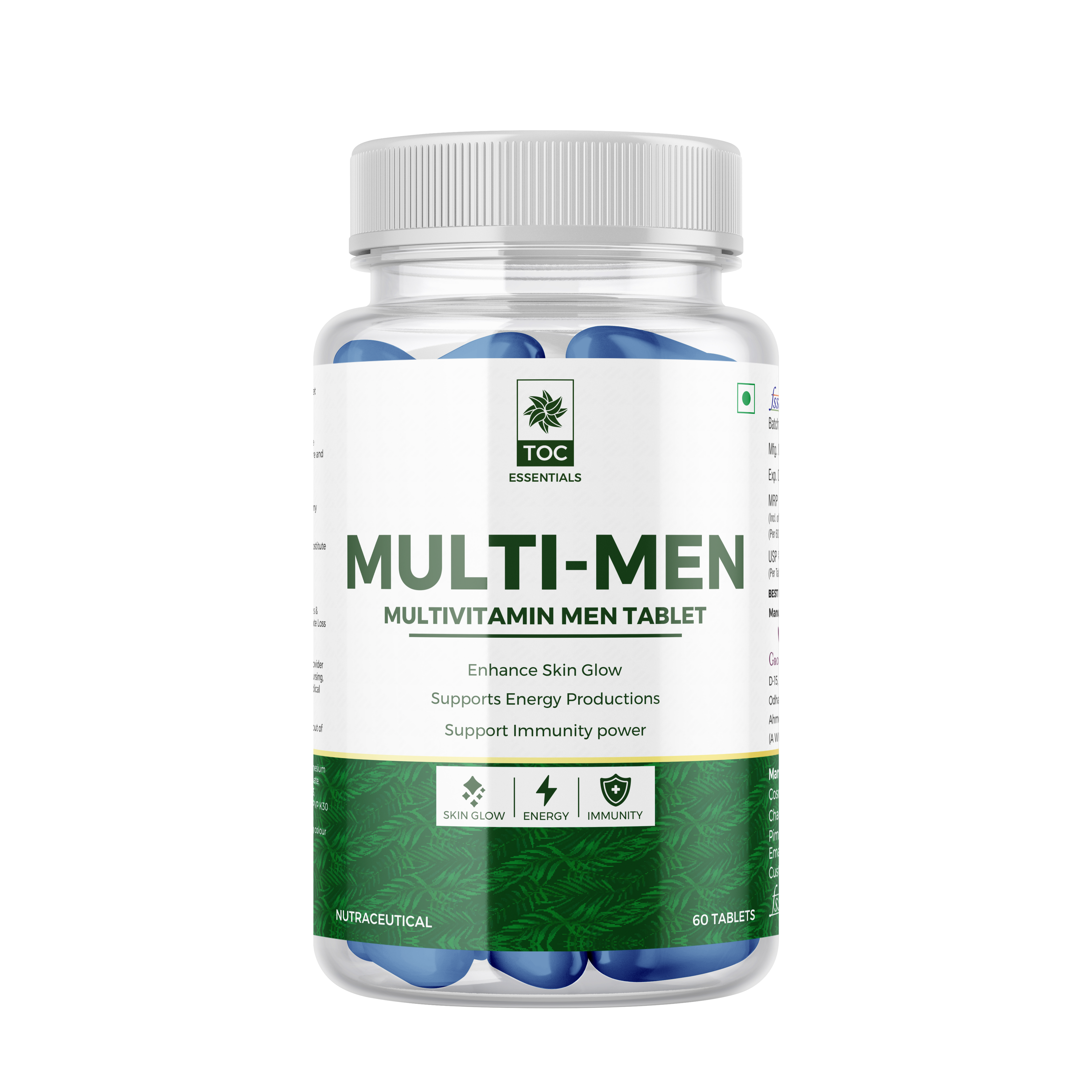 TOC MULTI-MEN 60 TABLETS