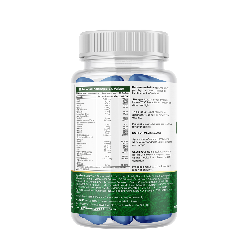 TOC MULTI-MEN 60 TABLETS