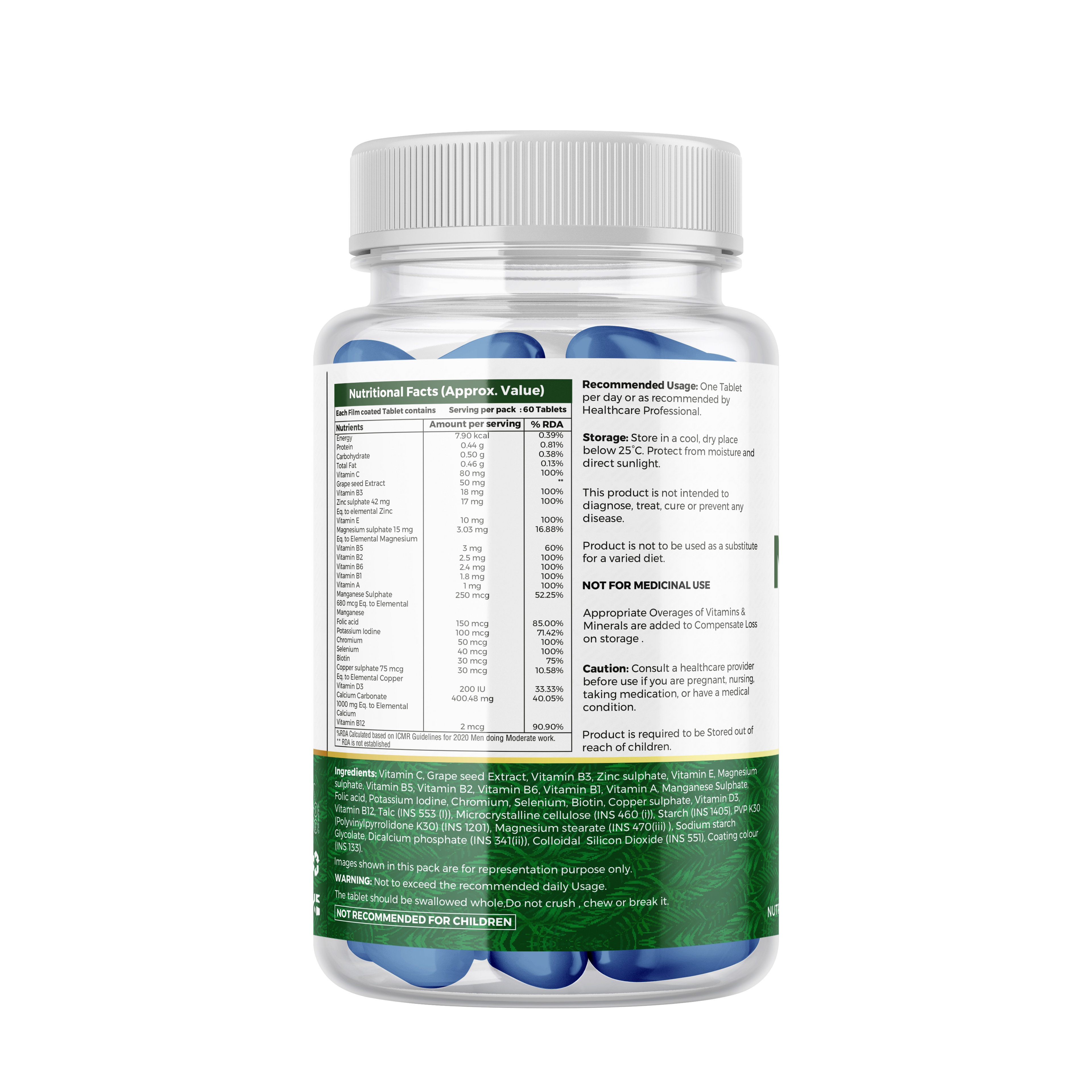 TOC MULTI-MEN 60 TABLETS