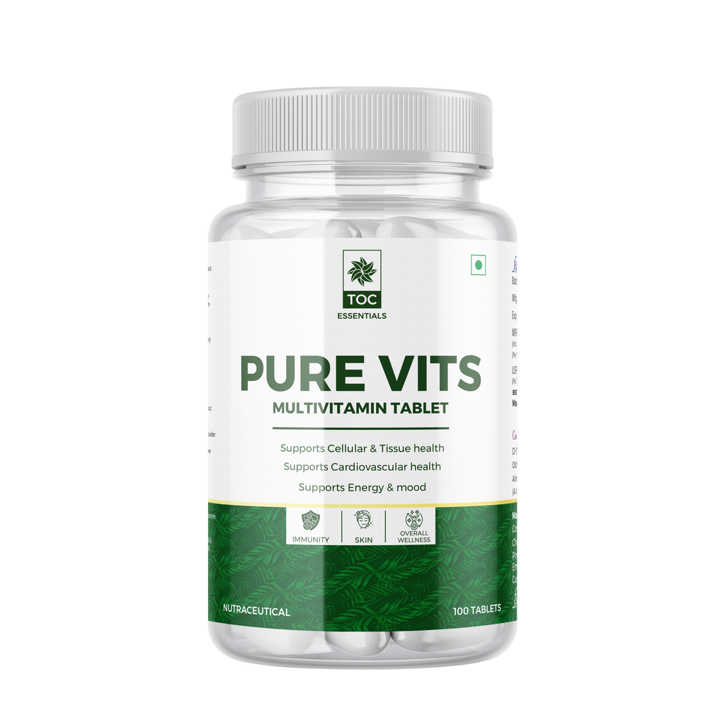 TOC PURE VITS MULTIVITAMIN TABLET 100 TABLETS