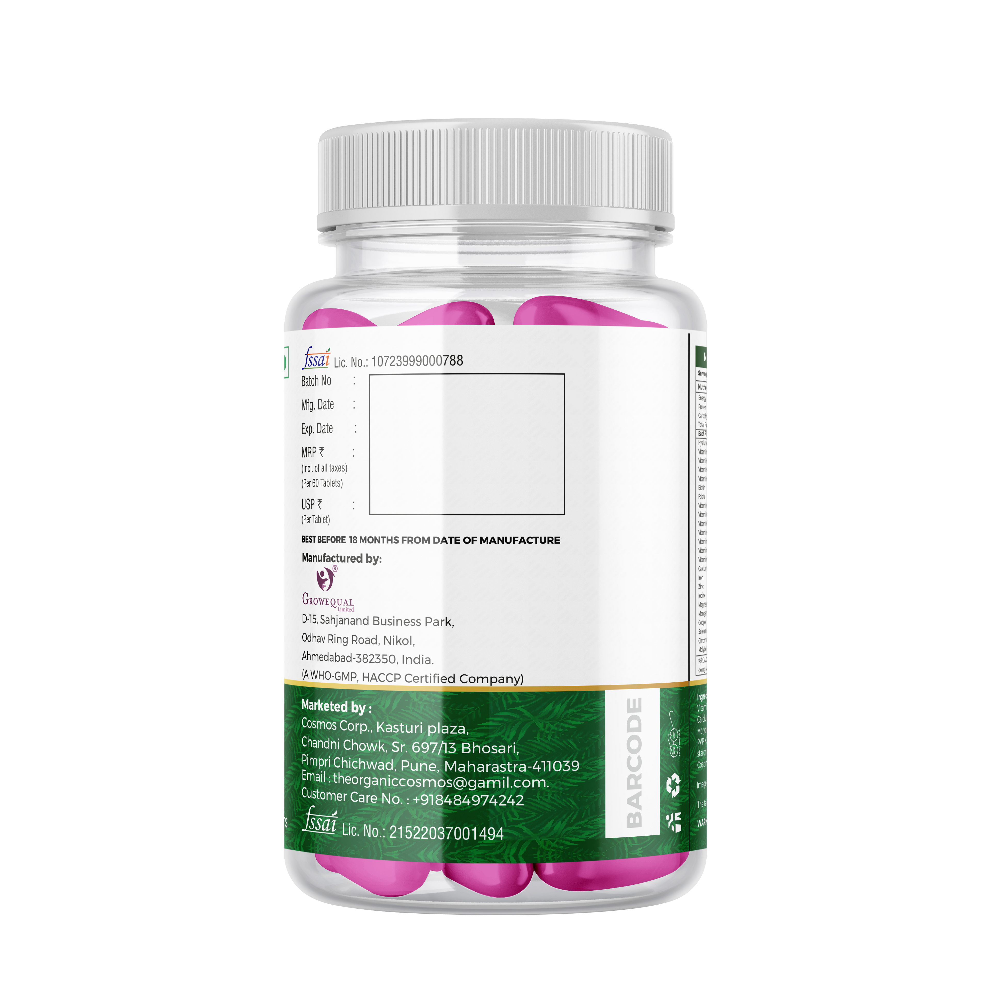 TOC MULTI-WOMEN 60 TABLETS