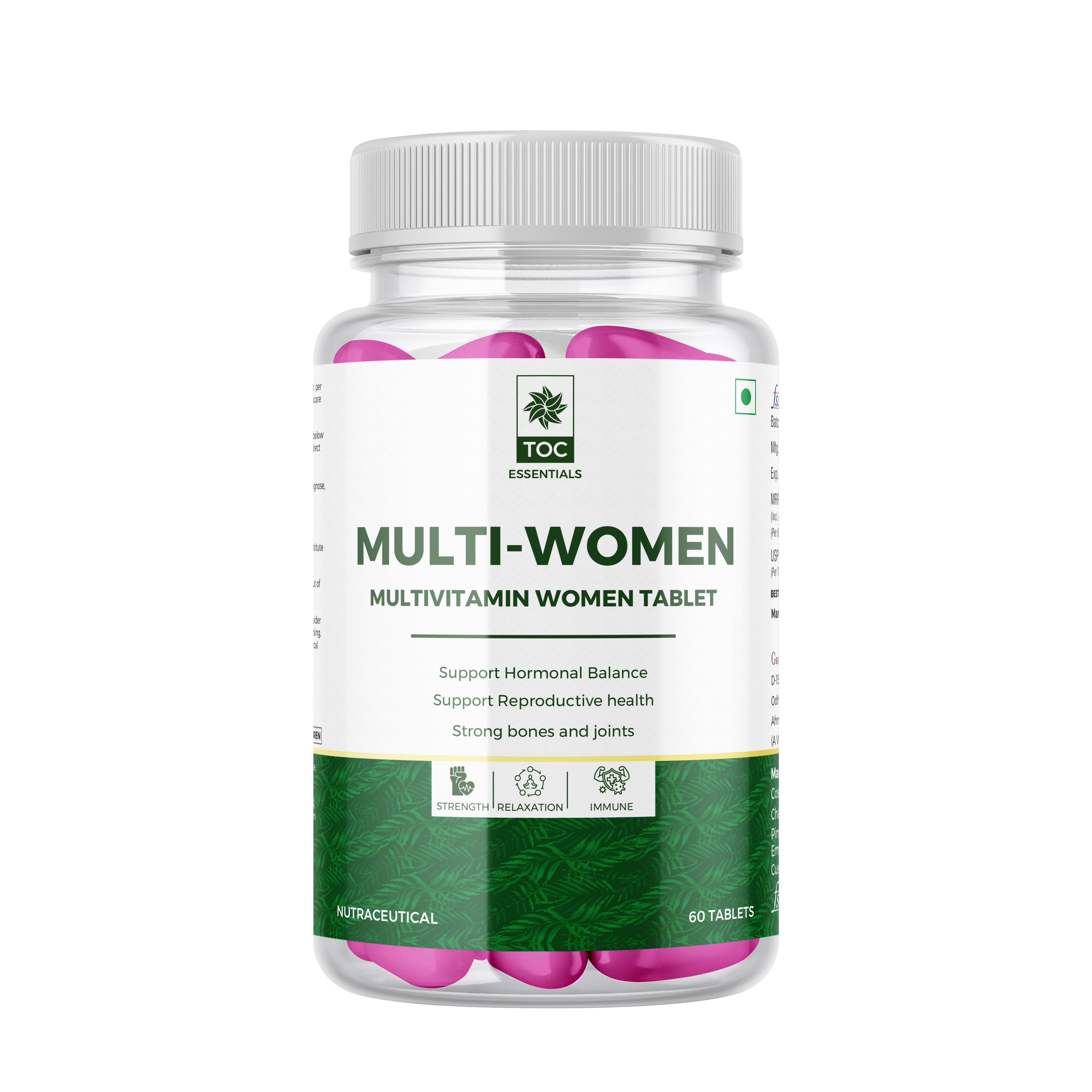 TOC MULTI-WOMEN 60 TABLETS