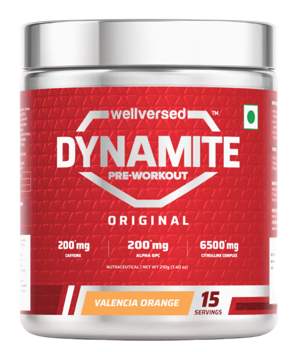 WELLVERSED DYNAMITE PRE-WORKOUT ORIGINAL 210 GM