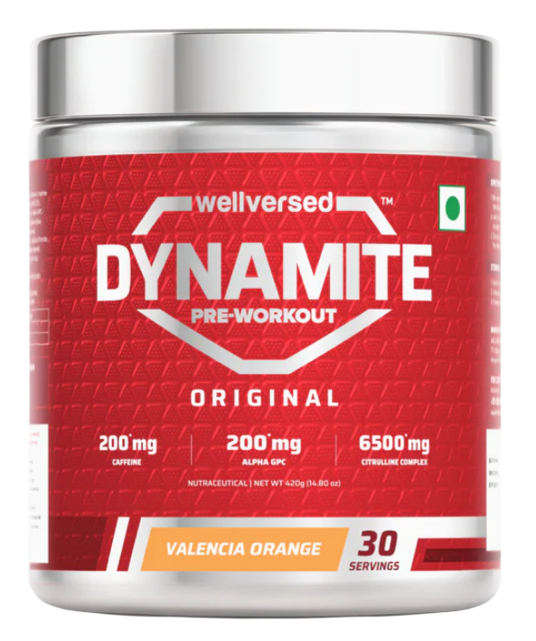 WELLVERSED DYNAMITE ORIGINAL PRE-WORKOUT 420 GM