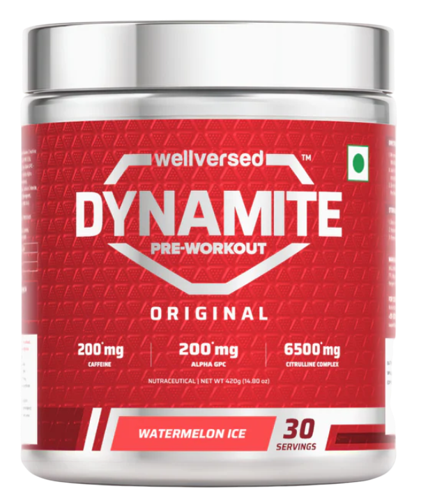 WELLVERSED DYNAMITE ORIGINAL PRE-WORKOUT 420 GM